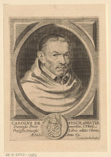 Portrait of Carolus de Visch at the age of 69