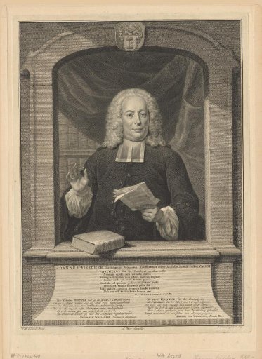 Portrait of Johannes Visscher at the age of 61