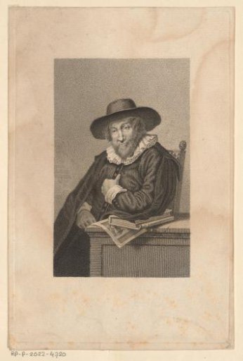 Portrait of Roemer Visscher at the age of 71