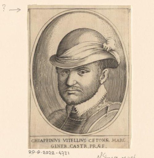 Portrait of Giovan Luigi Vitelli