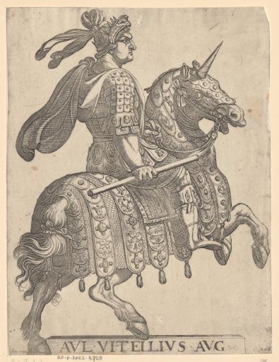 Emperor Vitellius on Horseback