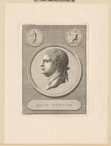Portrait of Emperor Vitellius