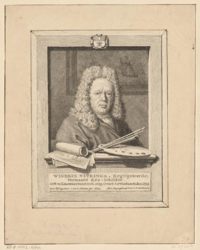 Portrait of Wigerus Vitringa