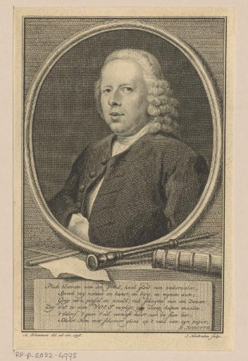 Portrait of Johannes Eusebius Voet
