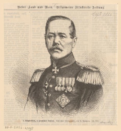 Portrait of Konstantin Bernhard von Voigts-Rhetz