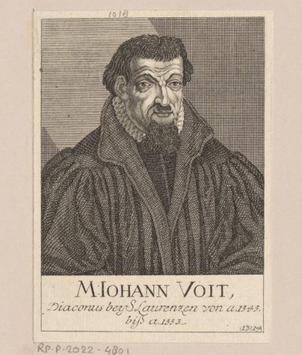 Portrait of Johannes Voit