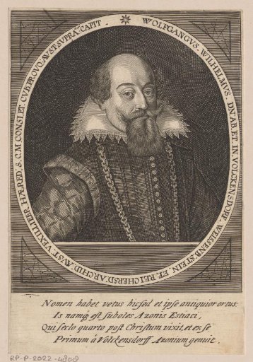 Portrait of Wolfgang Wilhelm von Volckensdorf