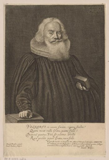 Portrait of Albrecht Volckhard at the age of 73