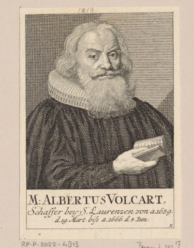 Portrait of Albrecht Volckhard