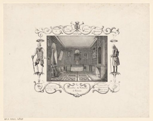 Interior of Voltaire's Room at Ferney