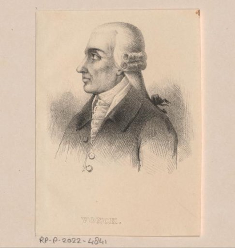 Portrait of a Man, Possibly Lambertus Christoffel Vonck
