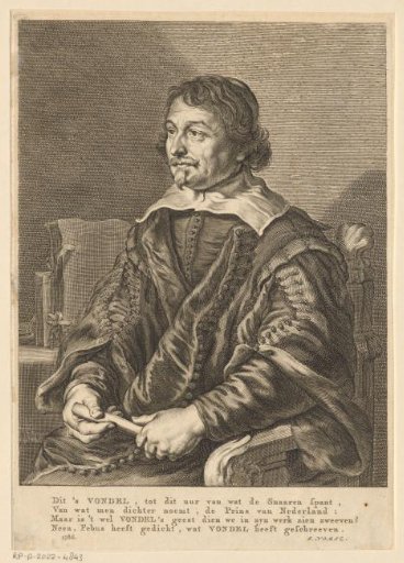 Portrait of Joost van den Vondel