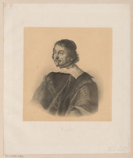 Portrait of Joost van den Vondel