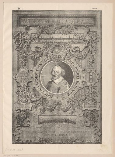 Portrait of Joost van den Vondel