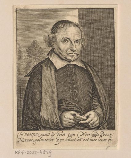 Portrait of Joost van den Vondel