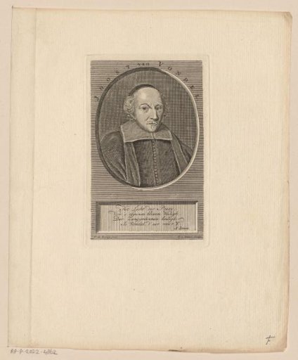 Portrait of Joost van den Vondel
