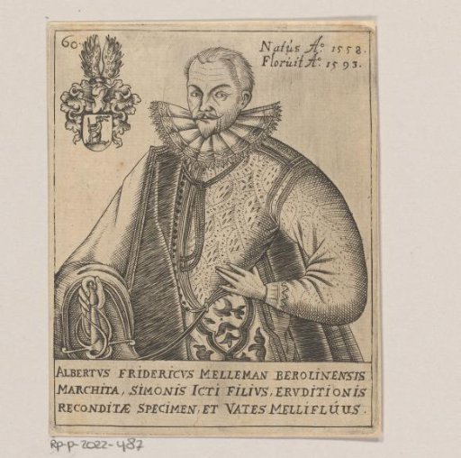 Portrait of Albert Friedrich Mellemann