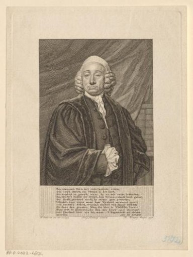 Portrait of Bavius Voorda