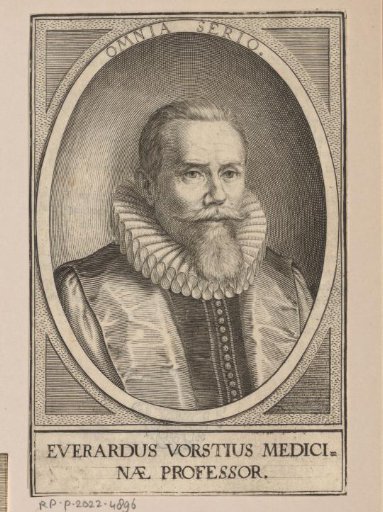 Portrait of Aelius Everardus Vorstius