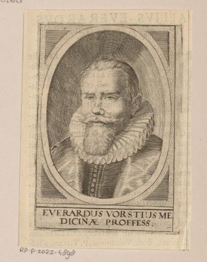 Portrait of Aelius Everardus Vorstius