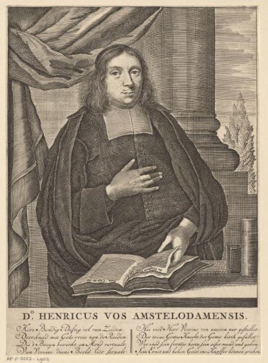 Portrait of Henricus Vos
