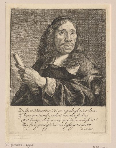 Portrait of Jan de Vos