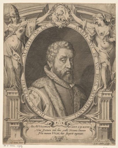 Portrait of Maerten de Vos at the age of 60