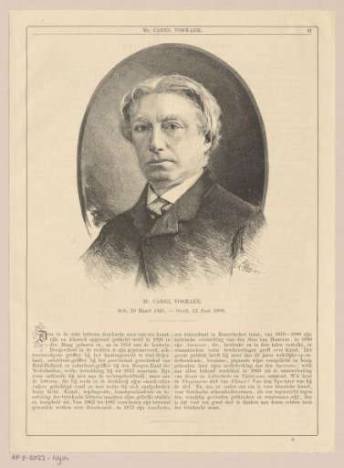 Portrait of Carel Vosmaer