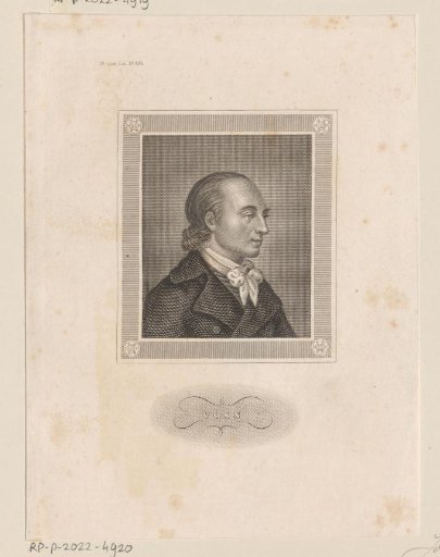 Portrait of Johann Heinrich Voss