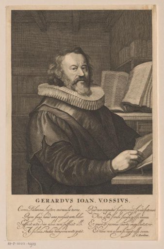 Portrait of Gerardus Joannes Vossius