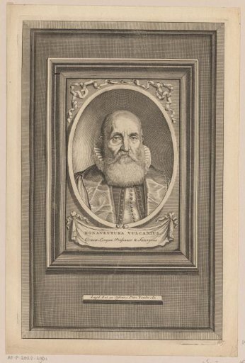 Portrait of Bonaventura Vulcanius