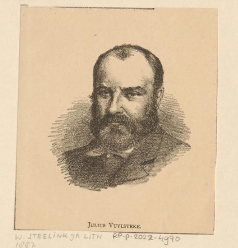 Portrait of Julius Pieter Vuylsteke