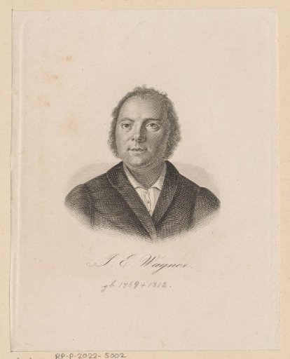 Portrait of Johann Ernst Wagner