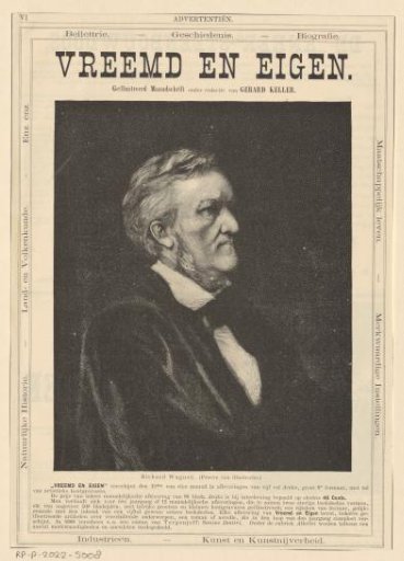 Portrait of Richard Wagner