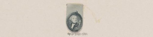 Portrait of Moses Mendelssohn in a medallion