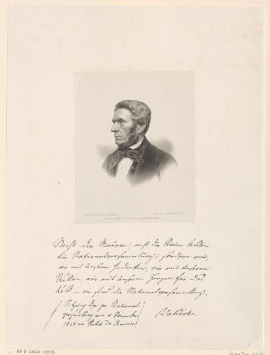 Portrait of Benedikt Waldeck