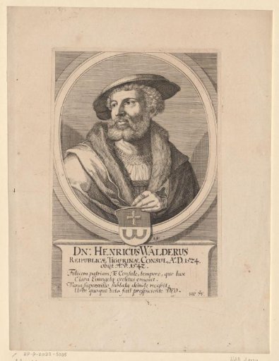 Portrait of Heinrich Walder