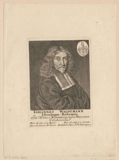 Portrait of Johann Waldtmann