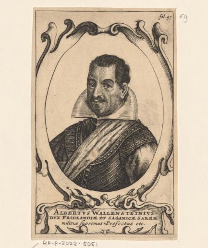 Portrait of Albrecht von Wallenstein
