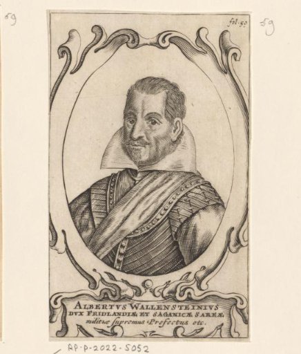 Portrait of Albrecht von Wallenstein