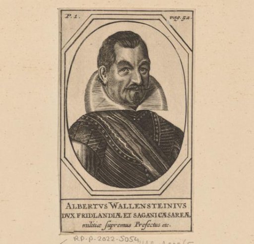 Portrait of Albrecht von Wallenstein