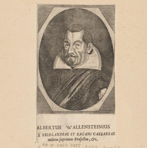Portrait of Albrecht von Wallenstein
