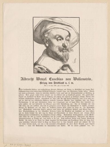 Portrait of Albrecht von Wallenstein