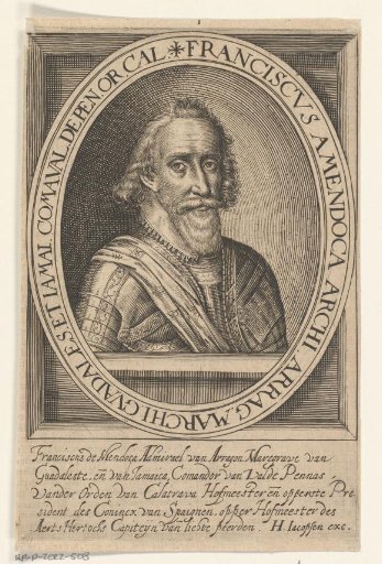 Portrait of Francisco Hurtado de Mendoza