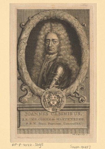 Portrait of Johann Casimir Kolbe von Wartenberg