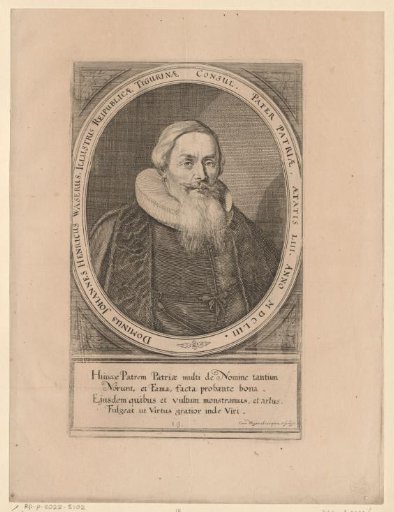 Portrait of Johann Heinrich Waser at the age of 53