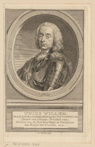 Portrait of Unico Wilhelm van Wassenaer-Obdam