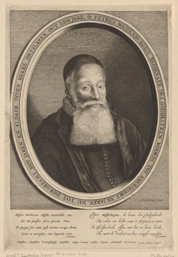 Portrait of Petrus Wassenburgh at the age of 69