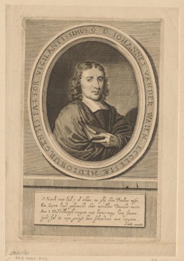 Portrait of Johannes van der Waeyen