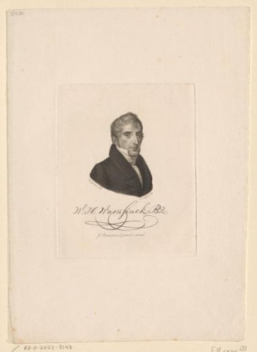Portrait of Willem Hendrik Warnsinck